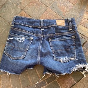 American Eagle, size 00, denim shorts